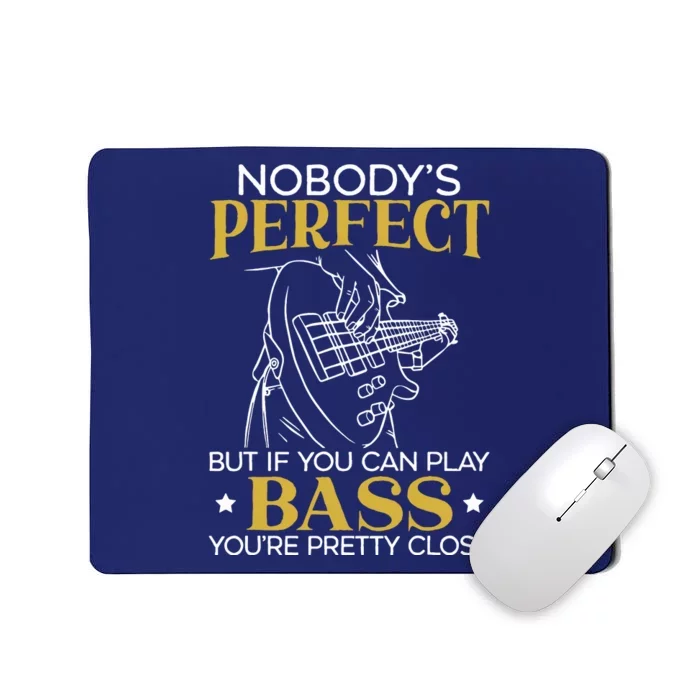 Bass Guitar Player Bassist Guitarist Musician Music Mousepad