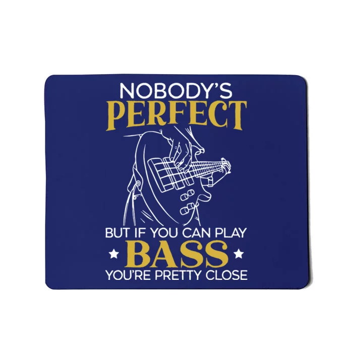 Bass Guitar Player Bassist Guitarist Musician Music Mousepad