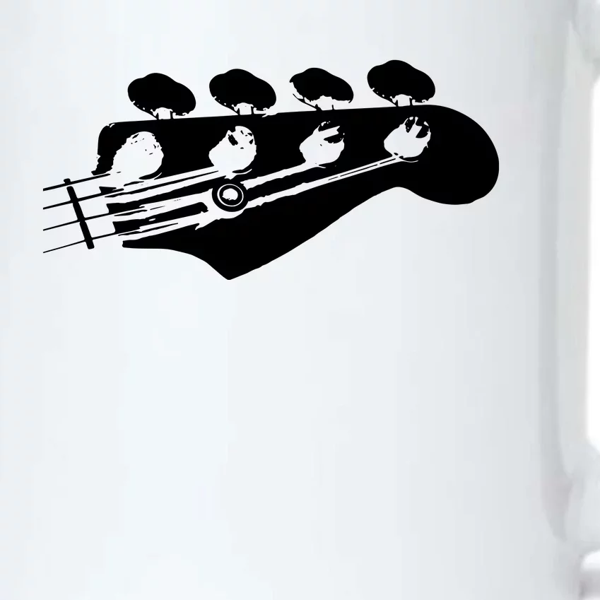 Bass Guitar Player Bassist Gift Black Color Changing Mug