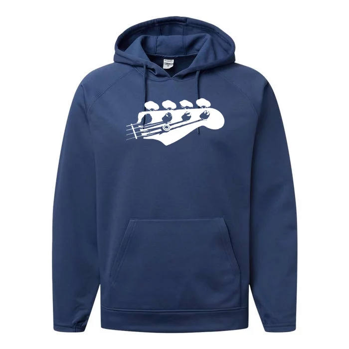 Bass Guitar Player Bassist Gift Performance Fleece Hoodie