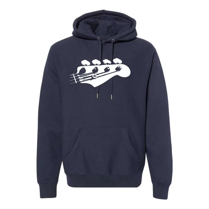 Bass Guitar Player Bassist Gift Premium Hoodie