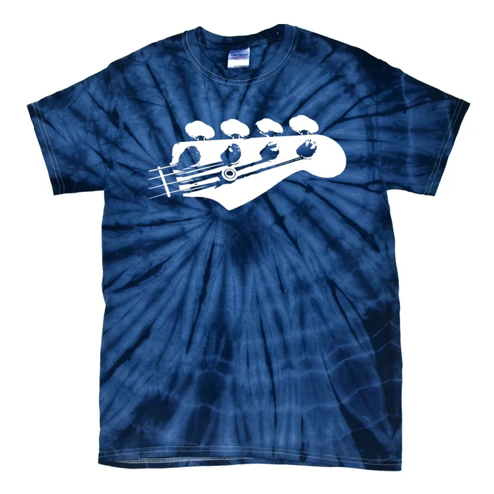 Bass Guitar Player Bassist Gift Tie-Dye T-Shirt