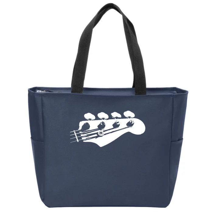 Bass Guitar Player Bassist Gift Zip Tote Bag