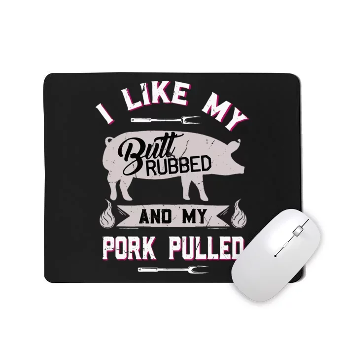 Bbq Grilling Pig Pulled Pork Mousepad