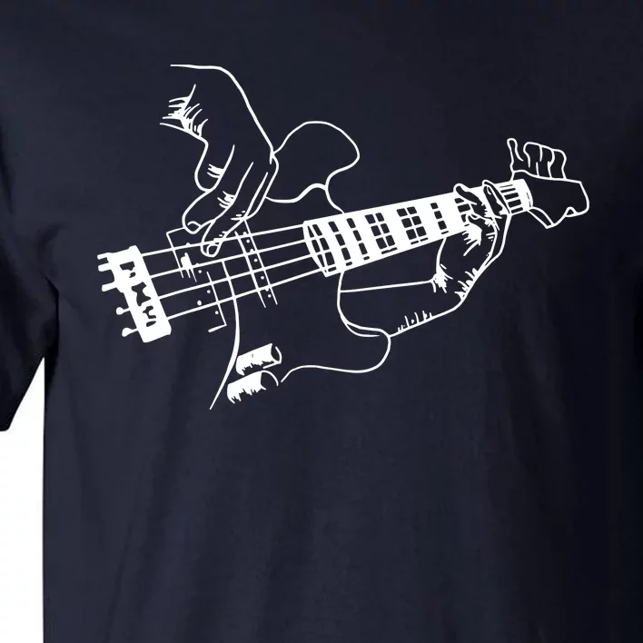 Bass Guitar Player Music Guitarist Musician Rock Tall T-Shirt