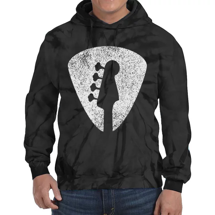 Bass Guitar Player Bassist Guitarist Musician Music Tie Dye Hoodie