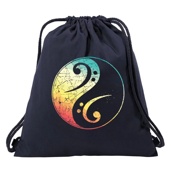 Bass Guitar Player Musical Instrument Bass Guitar Drawstring Bag