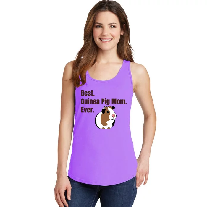 Best Guinea Pig Mom Ever Gift Pet Lover Gift Ladies Essential Tank