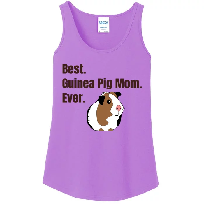 Best Guinea Pig Mom Ever Gift Pet Lover Gift Ladies Essential Tank