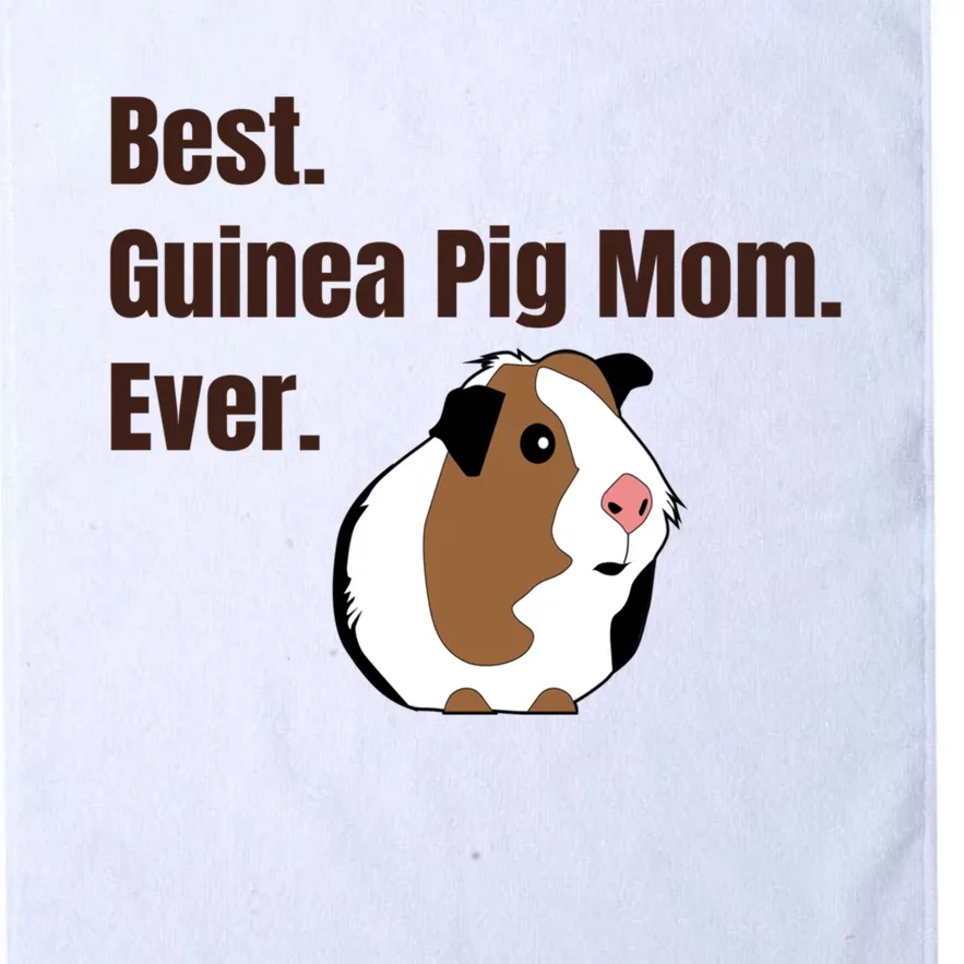 Best Guinea Pig Mom Ever Gift Pet Lover Gift Platinum Collection Golf Towel