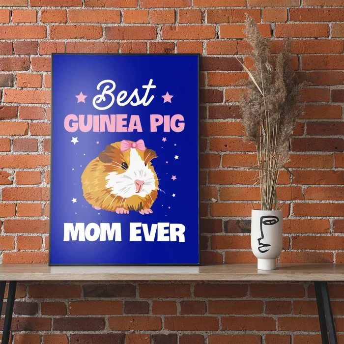 Best Guinea Pig Mom Ever Design For Your Guinea Pig Mom Cute Gift Poster