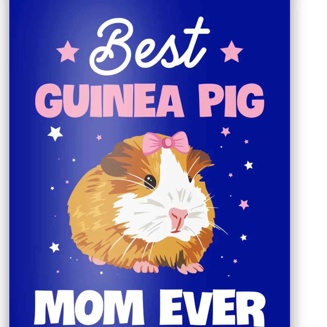 Best Guinea Pig Mom Ever Design For Your Guinea Pig Mom Cute Gift Poster