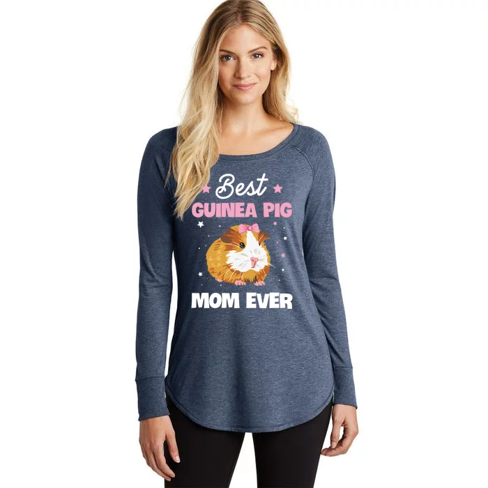 Best Guinea Pig Mom Ever Design For Your Guinea Pig Mom Cute Gift Women's Perfect Tri Tunic Long Sleeve Shirt