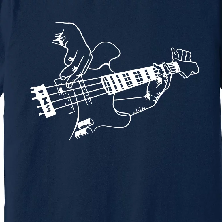 Bass Guitar Player Music Guitarist Musician Rock Premium T-Shirt