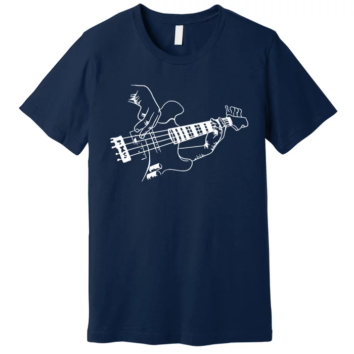 Bass Guitar Player Music Guitarist Musician Rock Premium T-Shirt