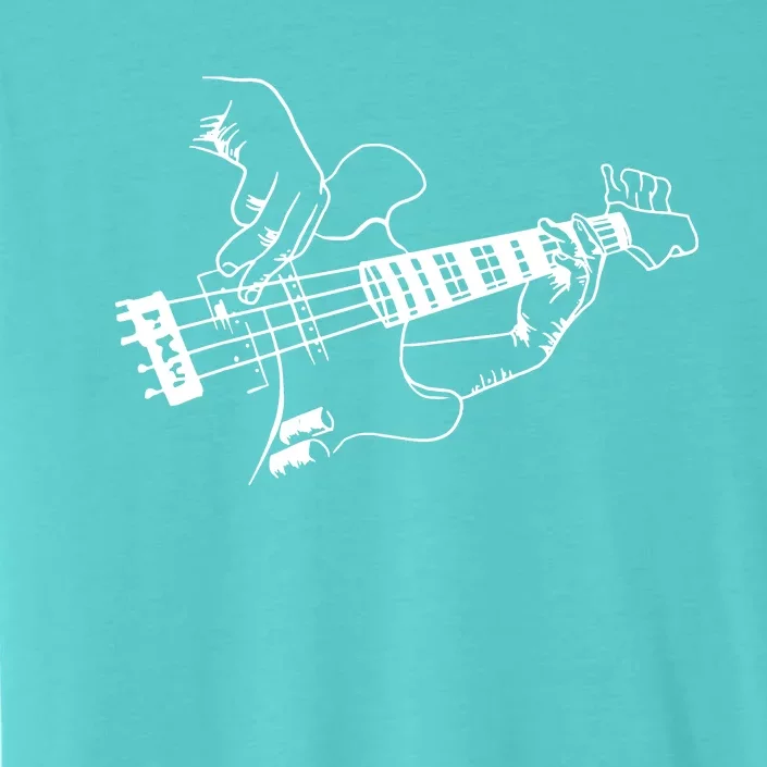 Bass Guitar Player Music Guitarist Musician Rock ChromaSoft Performance T-Shirt