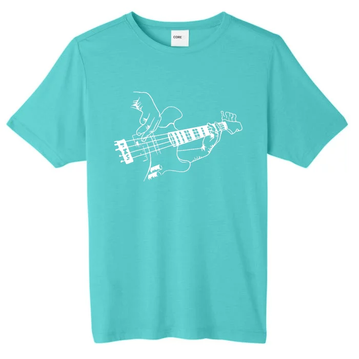 Bass Guitar Player Music Guitarist Musician Rock ChromaSoft Performance T-Shirt