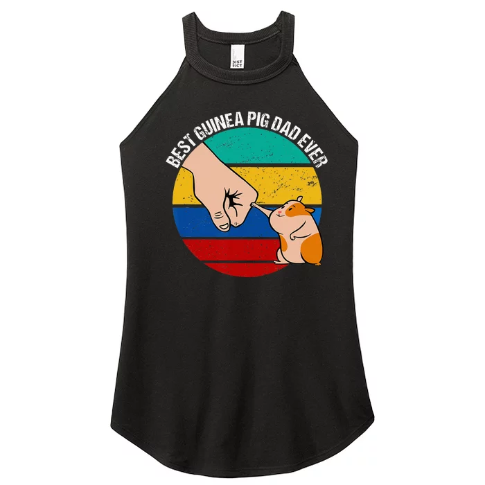 Best Guinea Pig Dad Ever Women’s Perfect Tri Rocker Tank