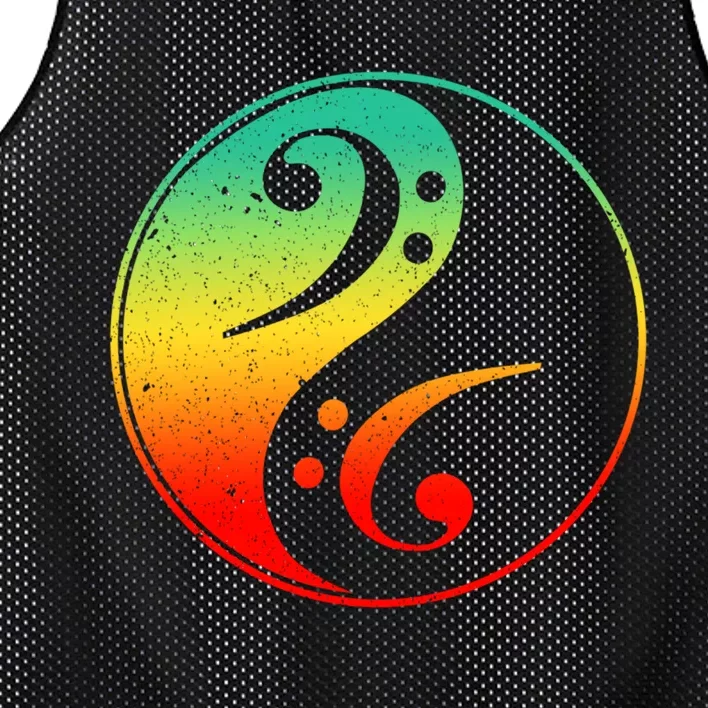 Bass Guitar Player Musical Instrument Bass Guitar Cute Gift Mesh Reversible Basketball Jersey Tank