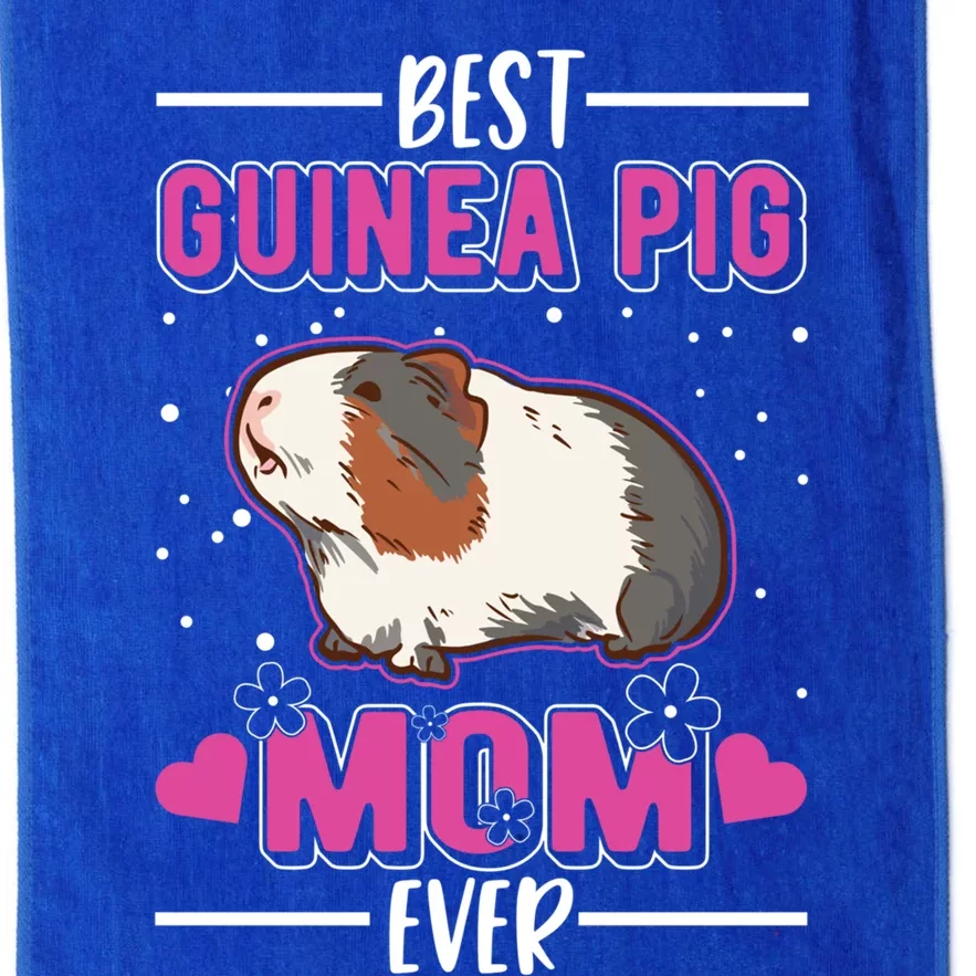 Best Guinea Pig Mom Ever Funny Gift Platinum Collection Golf Towel