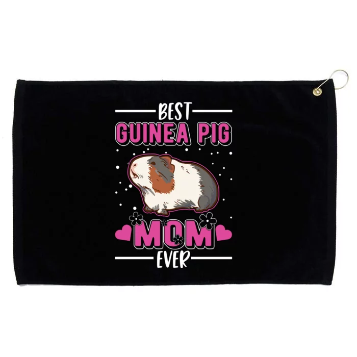 Best Guinea Pig Mom Ever Funny Gift Grommeted Golf Towel