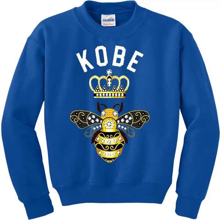 Birthday Gifts Queen Crown Bee Kids Sweatshirt