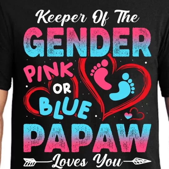 Baby Gender Reveal Shower Pink Or Blue Papaw Loves You Cute Gift Pajama Set