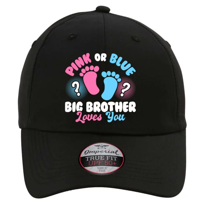 Baby Gender Reveal Party Pink Or Blue Big Brother Loves You Cute Gift The Original Performance Cap