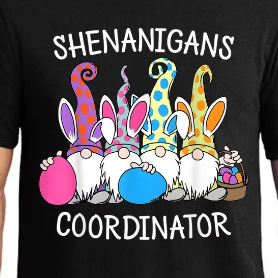 Bunny Gnome Rabbit Eggs Hunting Shenanigans Coordinator Pajama Set