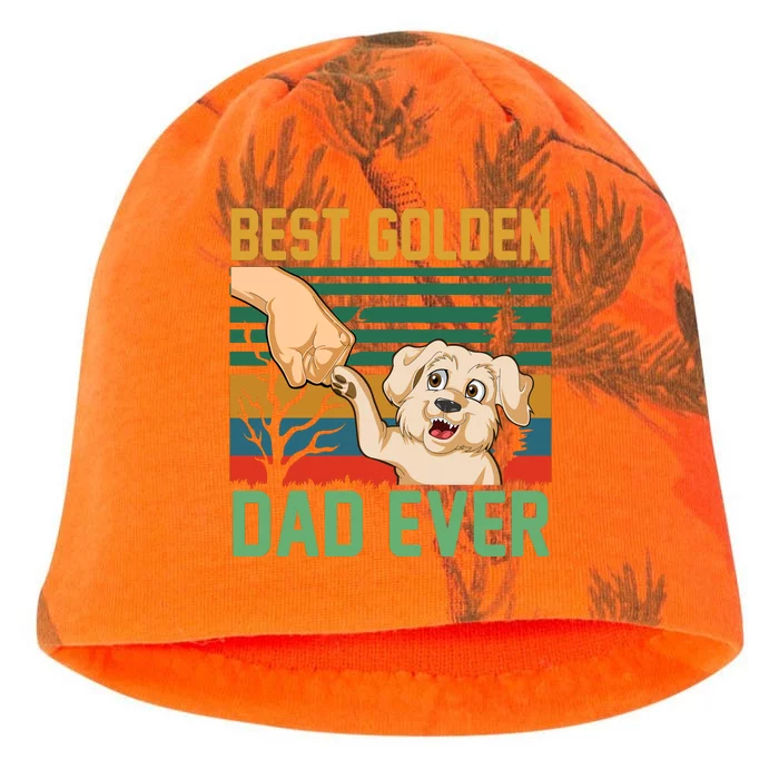 Best Golden Retriver Dad Ever Kati - Camo Knit Beanie