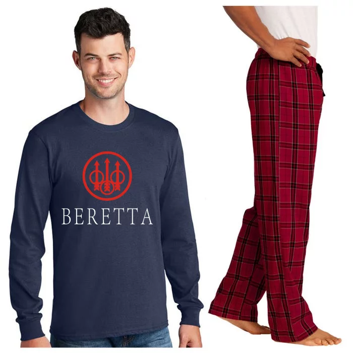 Beretta Gun Sniper Riffle Firearms Long Sleeve Pajama Set