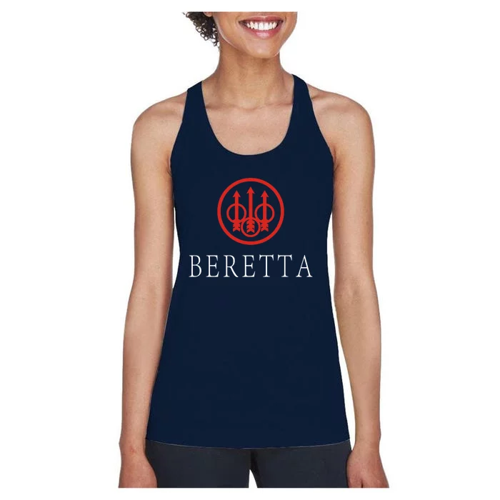 Beretta Gun Sniper Riffle Firearms Women's Racerback Tank