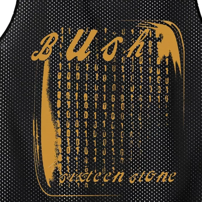 Bush – Golden Stone Mesh Reversible Basketball Jersey Tank