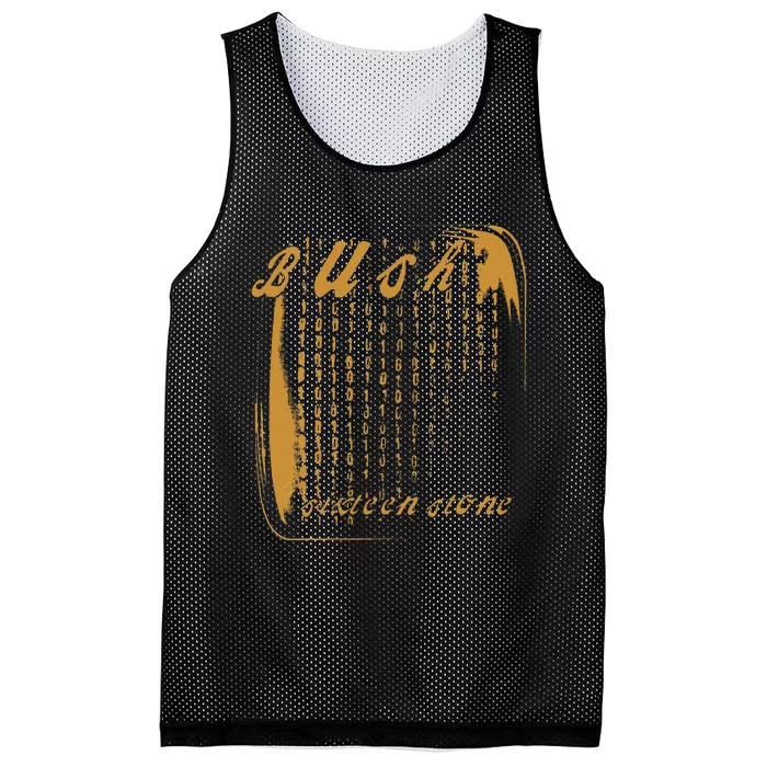 Bush – Golden Stone Mesh Reversible Basketball Jersey Tank