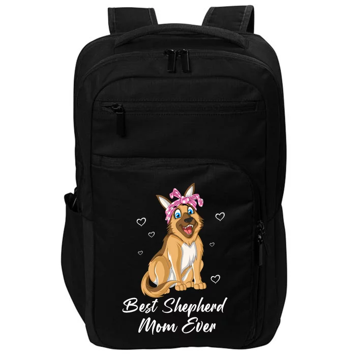 Best German Shepherd Mom Ever Impact Tech Backpack