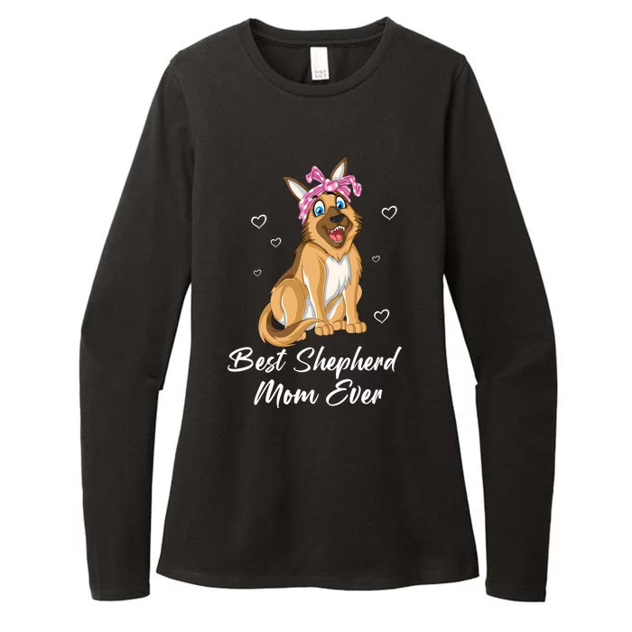 Best German Shepherd Mom Ever Womens CVC Long Sleeve Shirt