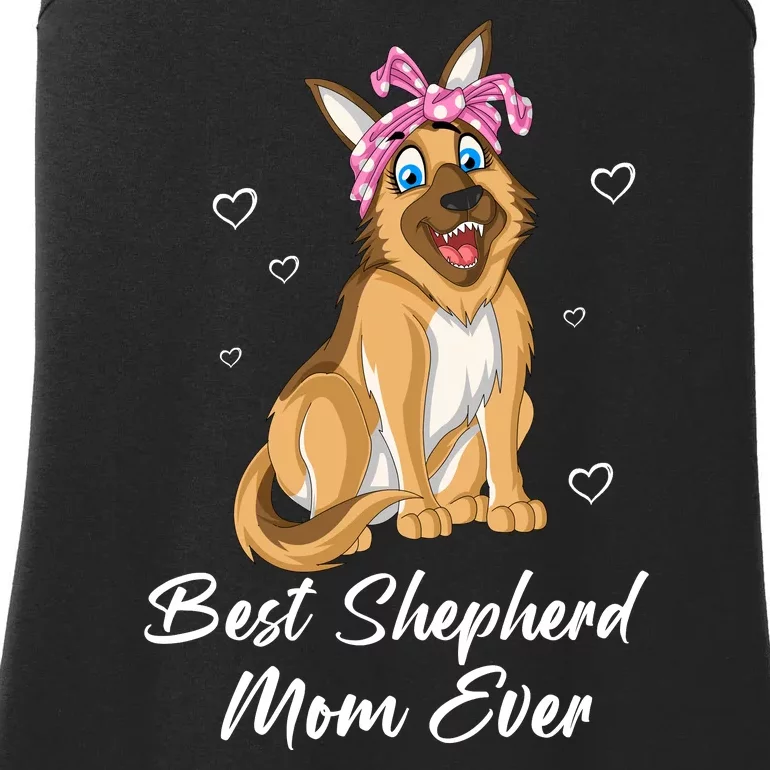 Best German Shepherd Mom Ever Ladies Essential Tank