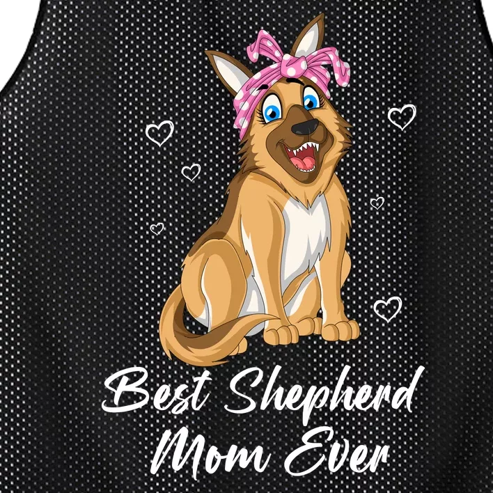 Best German Shepherd Mom Ever Mesh Reversible Basketball Jersey Tank