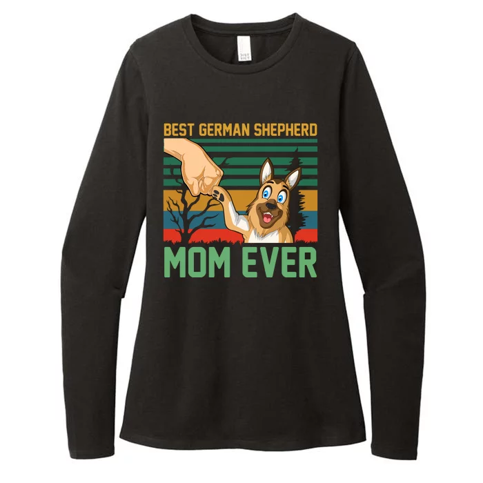 Best German Shepherd Mom Ever Womens CVC Long Sleeve Shirt