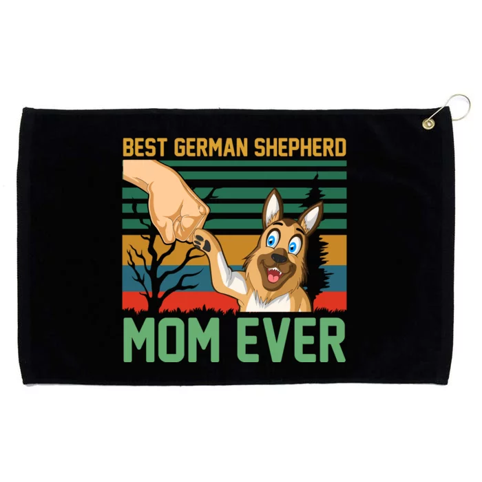 Best German Shepherd Mom Ever Grommeted Golf Towel