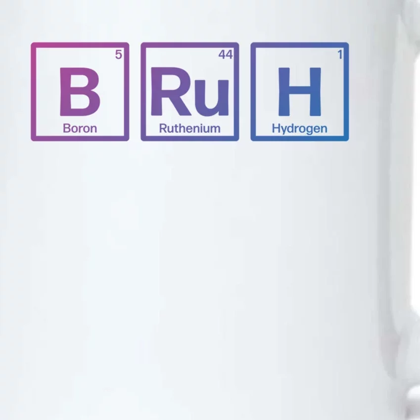 Bruh Gamer Slang Meme Design Gift Black Color Changing Mug