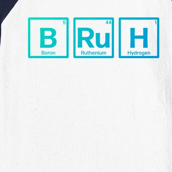 Bruh Gamer Slang Meme Design Gift Baseball Sleeve Shirt