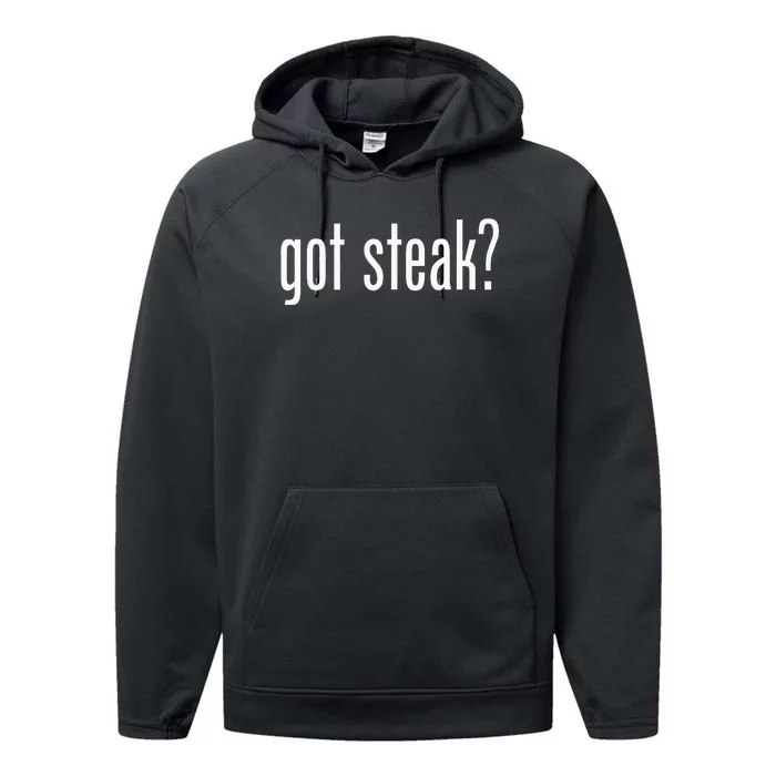 Best Got Steak Performance Fleece Hoodie