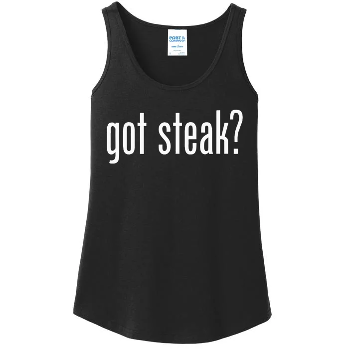 Best Got Steak Ladies Essential Tank