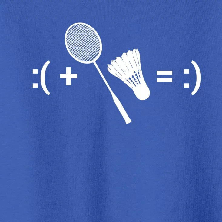 Badminton Game Shuttlecock Sport Badminton Gift Toddler T-Shirt