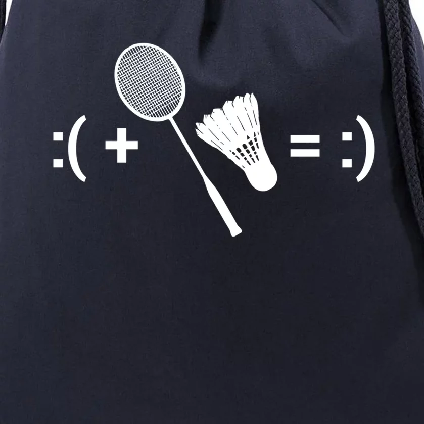 Badminton Game Shuttlecock Sport Badminton Gift Drawstring Bag