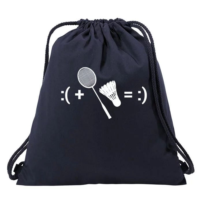 Badminton Game Shuttlecock Sport Badminton Gift Drawstring Bag