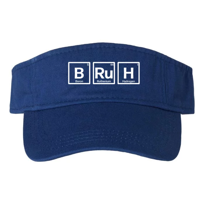 Bruh Gamer Slang Meme Design Gift Valucap Bio-Washed Visor