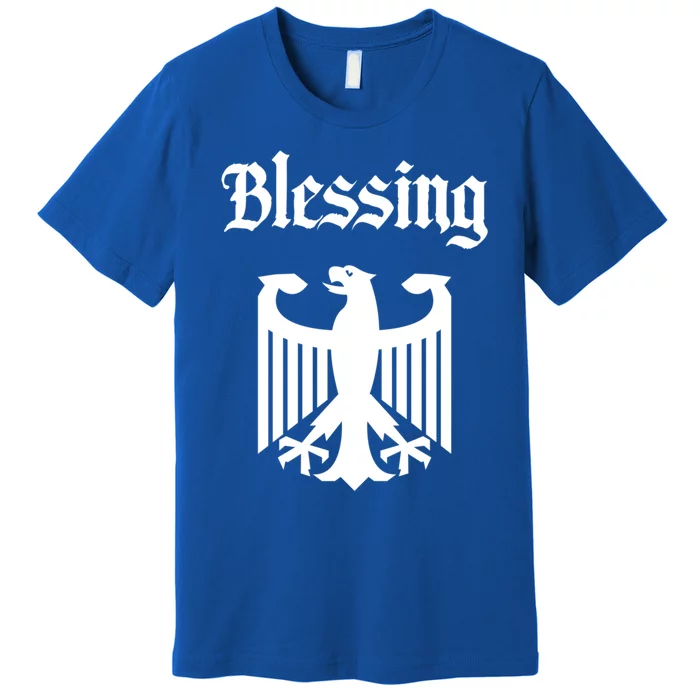 Blessing Ger Surname Family Last Name Deutschland Cute Gift Premium T-Shirt