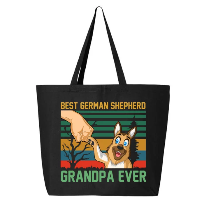 Best German Shepherd Grandpa Ever 25L Jumbo Tote